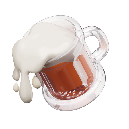 Vaso de cerveza  3D Icon