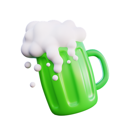 Vaso de cerveza  3D Icon