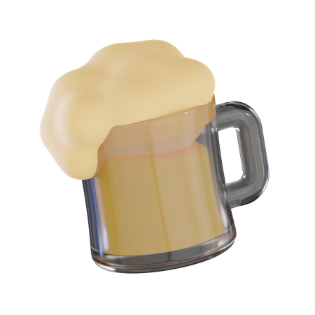 Vaso de cerveza  3D Icon