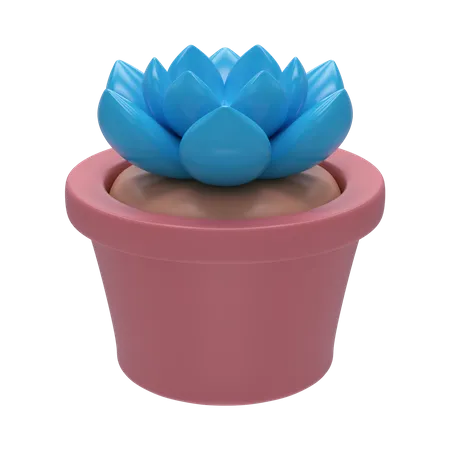 Vaso de flores  3D Illustration