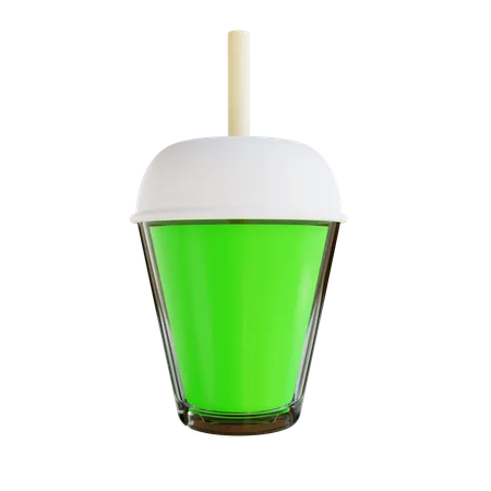 Vaso de jugo  3D Icon