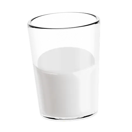 Vaso de leche  3D Icon