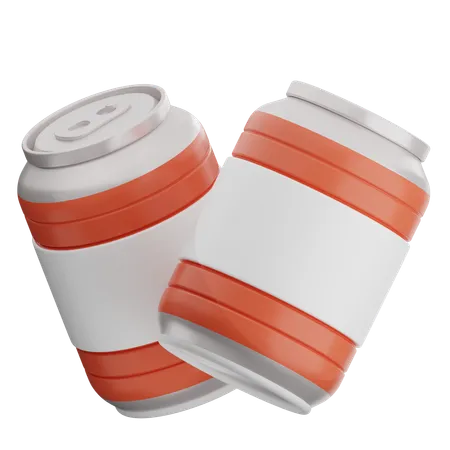 Vaso de refresco  3D Icon