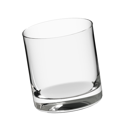 Vaso de whisky  3D Icon