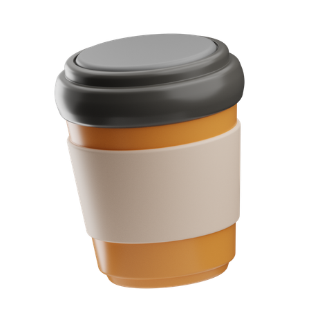 Vaso desechable  3D Icon