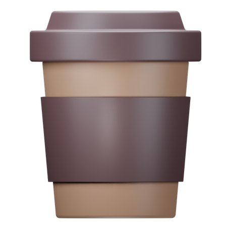 Vaso desechable  3D Icon