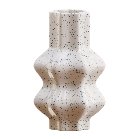 Vaso de flores de cerâmica  3D Icon