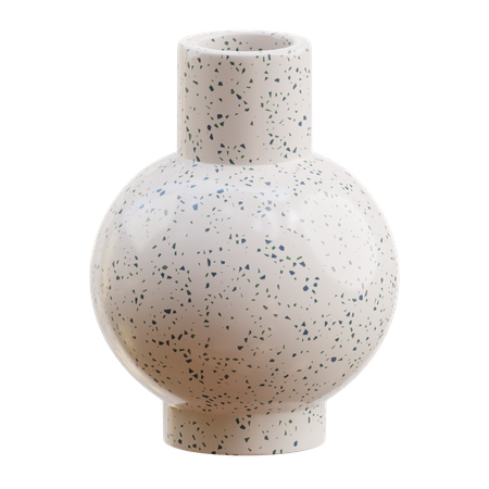 Vaso de flores de cerâmica  3D Icon