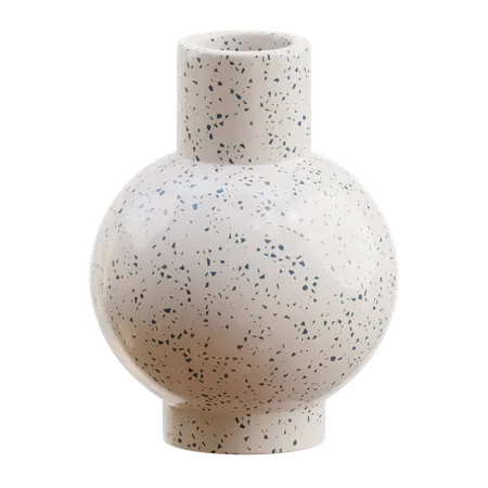 Vaso de flores de cerâmica  3D Icon