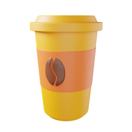 Vaso para llevar  3D Illustration