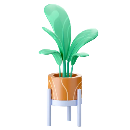 Vaso de plantas  3D Icon