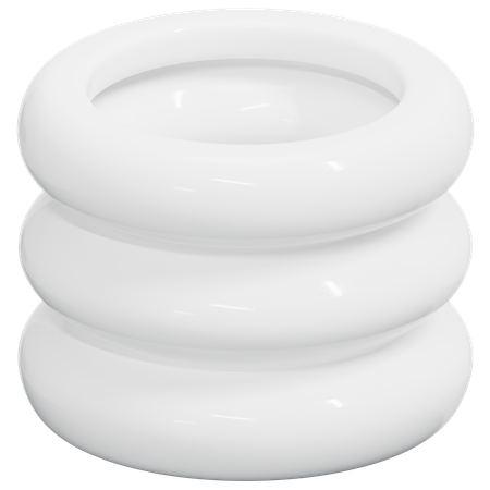 Pote de cerâmica  3D Icon