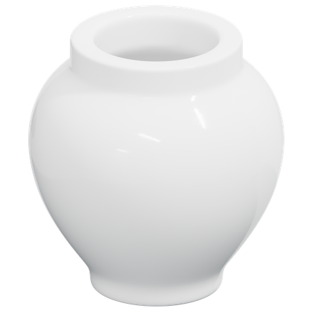 Pote de cerâmica  3D Icon
