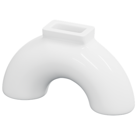 Pote de cerâmica  3D Icon