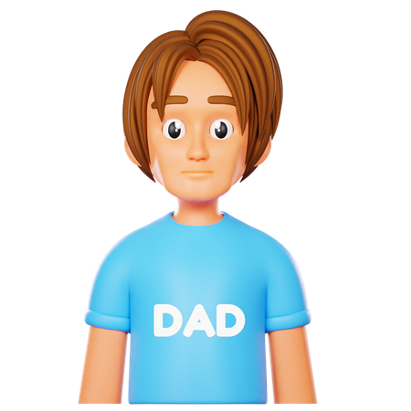 Papa  3D Icon