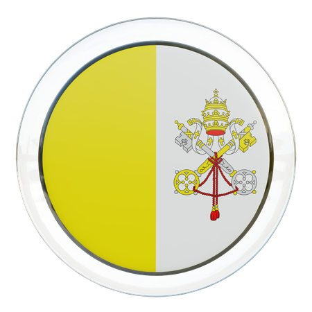 Vatican City Flag  3D Flag