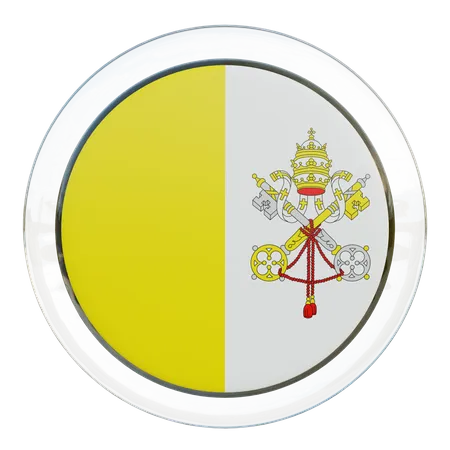 Vatican City Flag  3D Flag