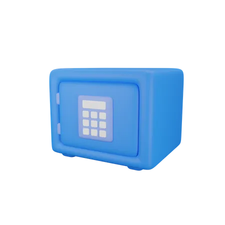 Vault number clock  3D Icon