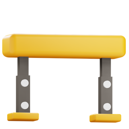 Vaulting Horse  3D Icon