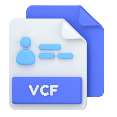 VCF  3D Icon