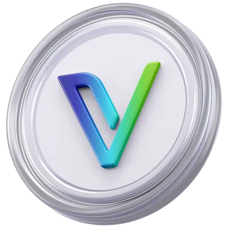 VeChain  3D Icon