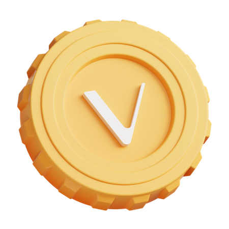 VeChain  3D Icon