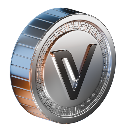 Vechain Coin  3D Icon