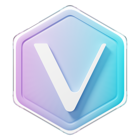 VeChain (VET) Badge  3D Icon