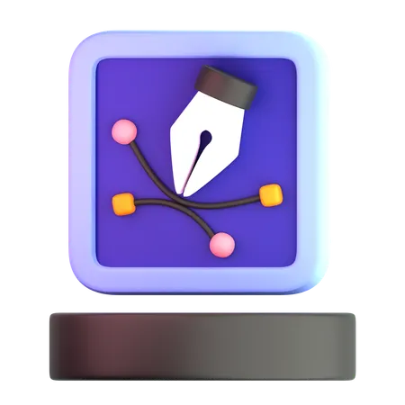 Vector Editing Tools  3D Icon