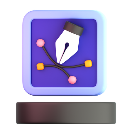 Vector Editing Tools  3D Icon