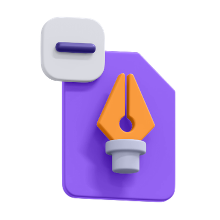 Vector File  3D Icon