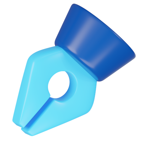 Vector Pen  3D Icon