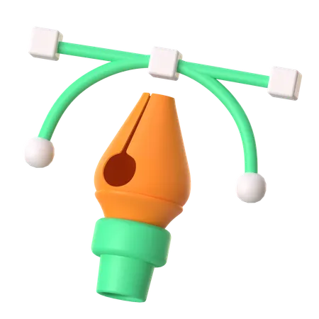 Vector Tool  3D Icon