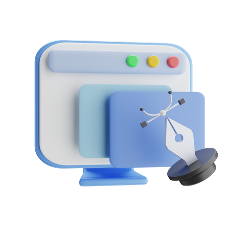 Vector Tool  3D Icon