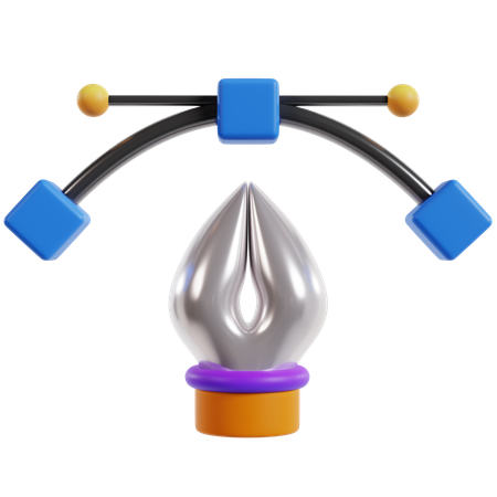 Vector Tool  3D Icon