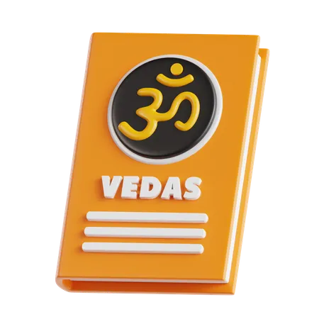 Livro dos vedas  3D Icon