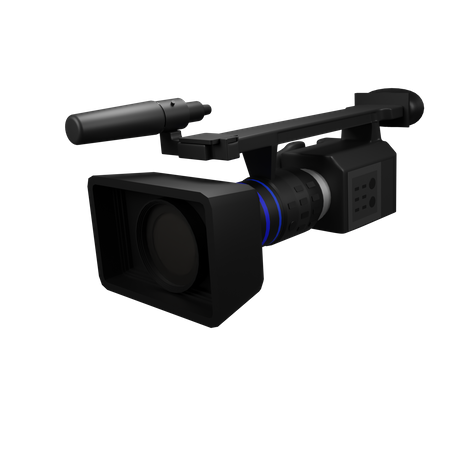 Videokamera  3D Icon