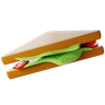 veg sandwich graphics