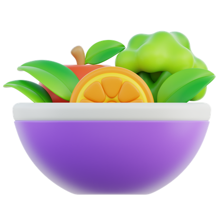 Vegan  3D Icon