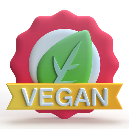 Vegan  3D Icon