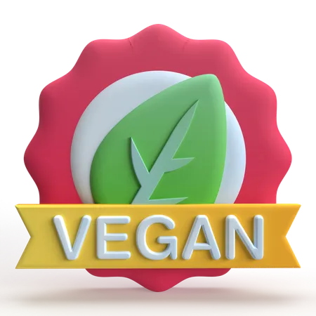 Vegan  3D Icon