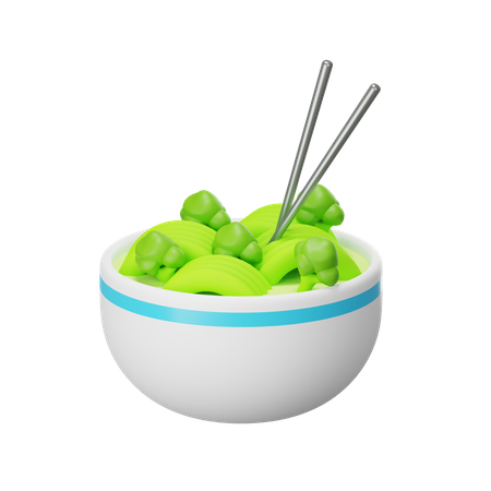 Vegan Noodle  3D Icon