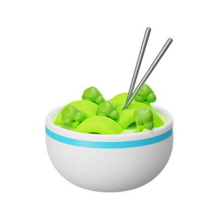Vegan Noodle  3D Icon