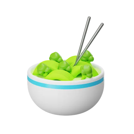 Vegan Noodle  3D Icon