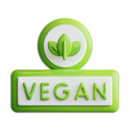 Vegano  3D Icon