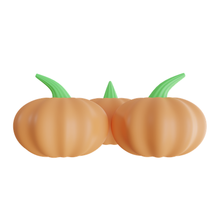 Vegetable Pumpkin  3D Icon