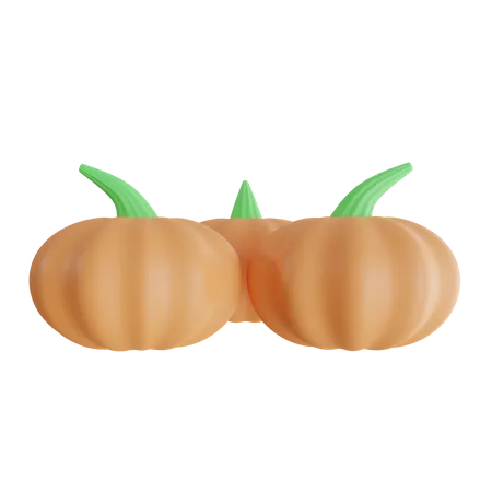 Vegetable Pumpkin  3D Icon