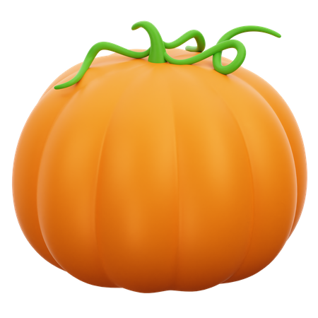 Vegetable Pumpkin 3D Icon