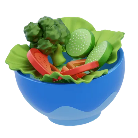 Vegetable Salad  3D Icon
