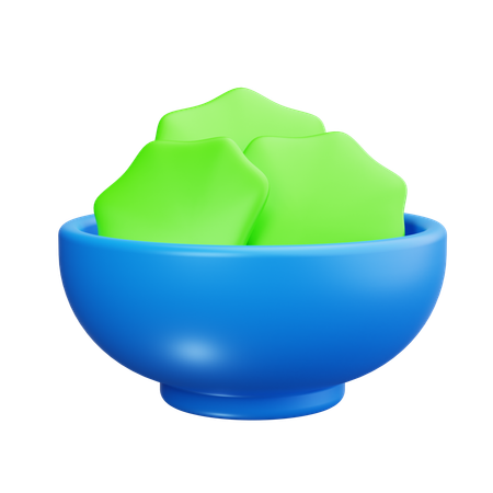 野菜サラダ  3D Icon